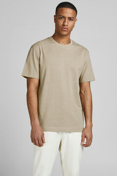 Springfield Camiseta fit relaxed beige