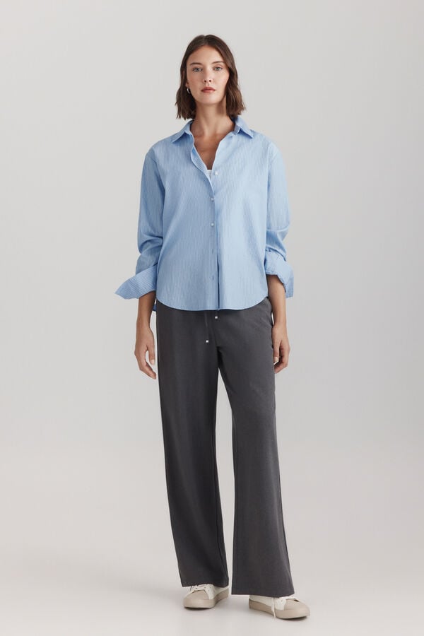 Springfield Tailored jogger trousers grey