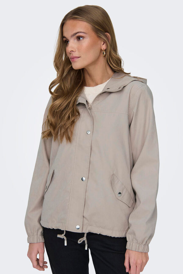 Springfield Hooded jacket gray