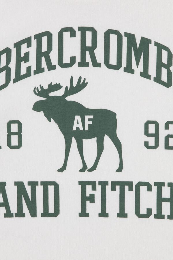 Abercrombie Kids Short sleeve graphic T-shirt white