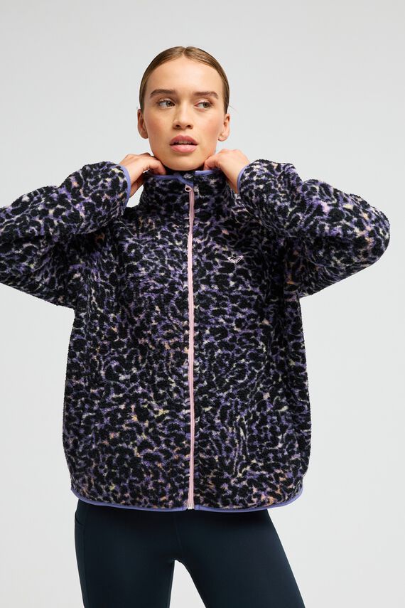 Polar de sherpa con cremallera