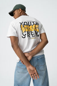 Tiffosi Young T-shirt with message print