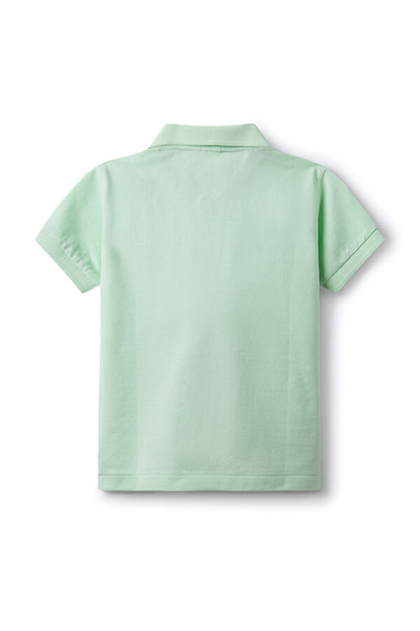 Springfield Boys fluorescent polo shirt green water