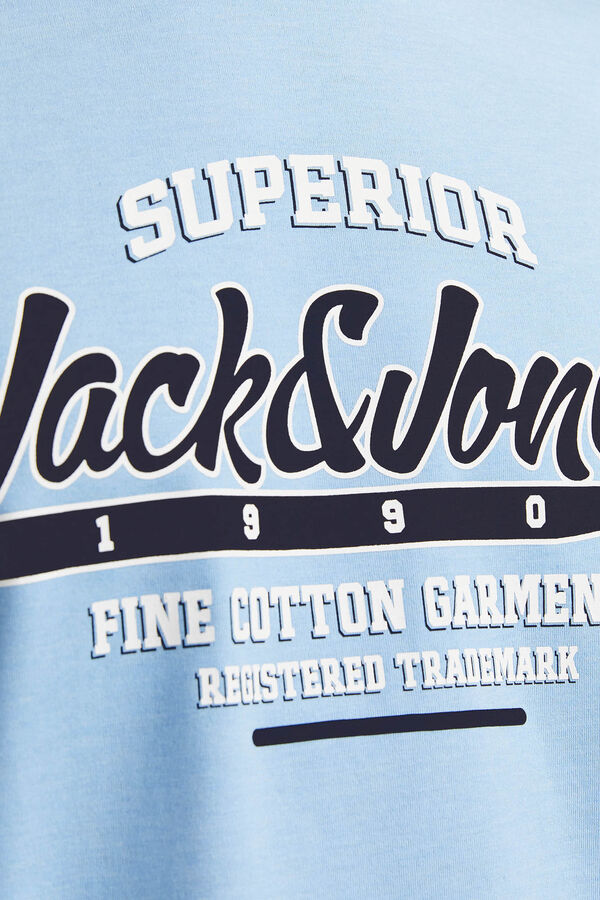 Jack & Jones Camiseta estándar fit azul