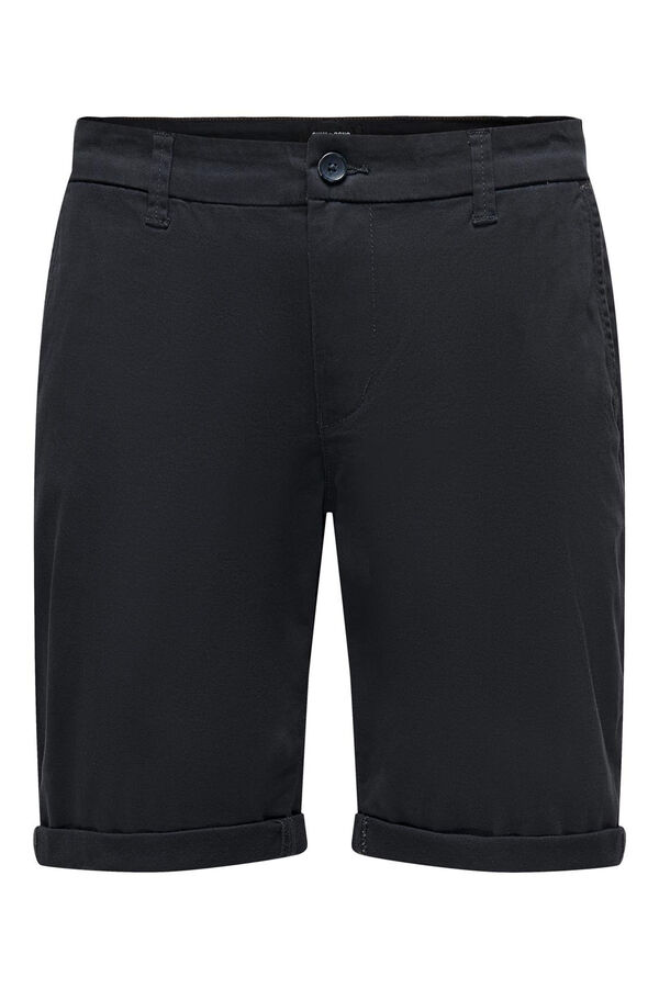 Springfield Chino-style Bermuda shorts navy