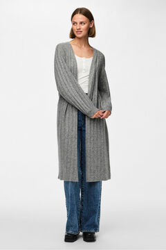 Pieces Long knit cardigan