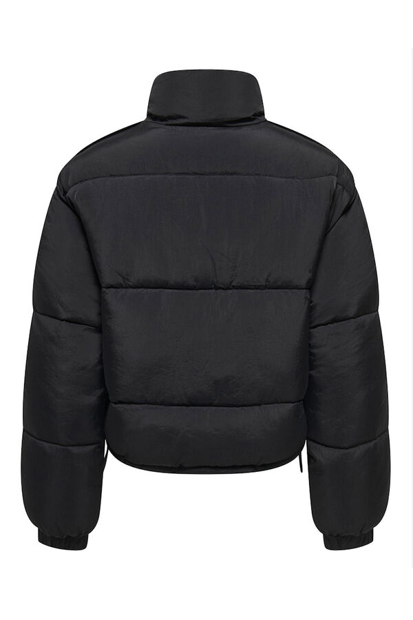Only Short puffer jacket  Crna
