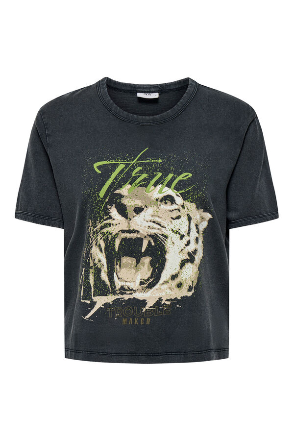 JDY Short-sleeved T-shirt Crna