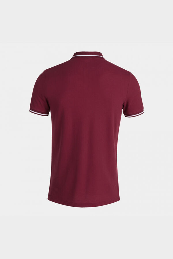 Springfield Black Comfort li short-sleeved polo shirt deep red