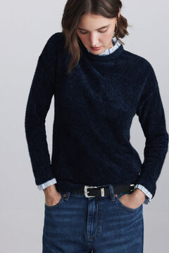 Springfield Cervantes neck fine knit jumper
