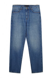 Springfield Medium wash straight fit jeans