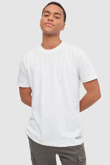 Inside Basic T-Shirt Weiß