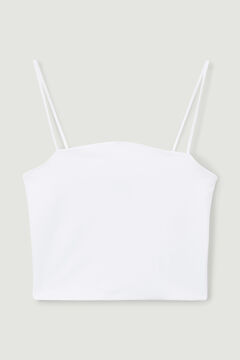 Springfield Bralet top with thin straps fehér