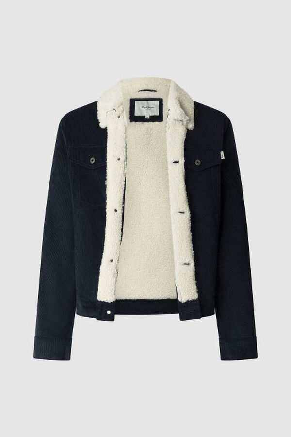 Pepe Jeans Chaqueta de pana azul