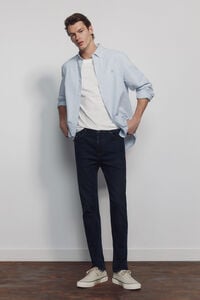 Springfield Very dark blue skinny fit jeans