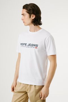 Pepe Jeans Camiseta Logo Estampado Fit Regular