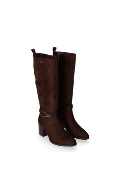 Chika 10 Metallic detail high shaft boots