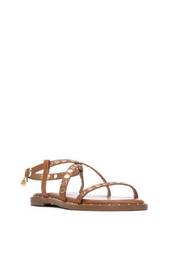 XTI Sandalia tiras tachas