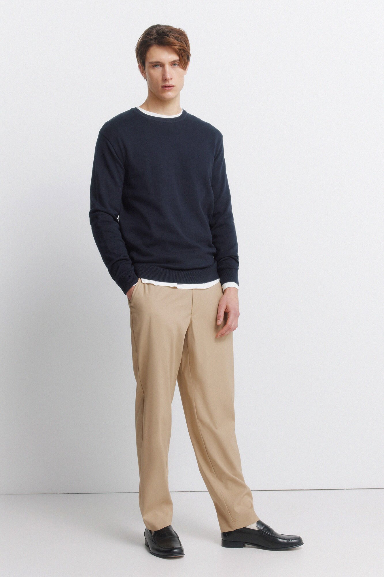 Springfield Straight relaxed fit trousers