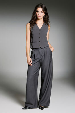Pantalón de traje wide leg
