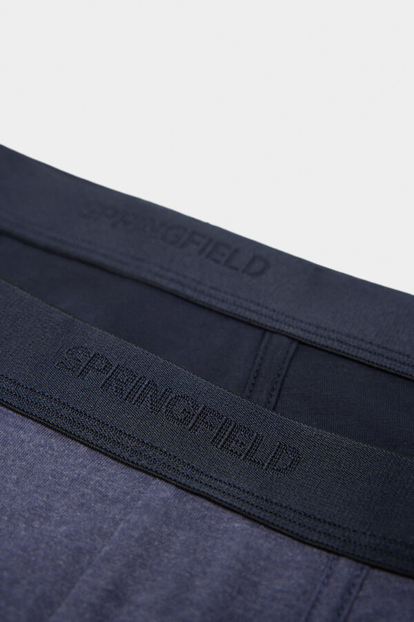 Springfield Lot 2 boxers basiques navy