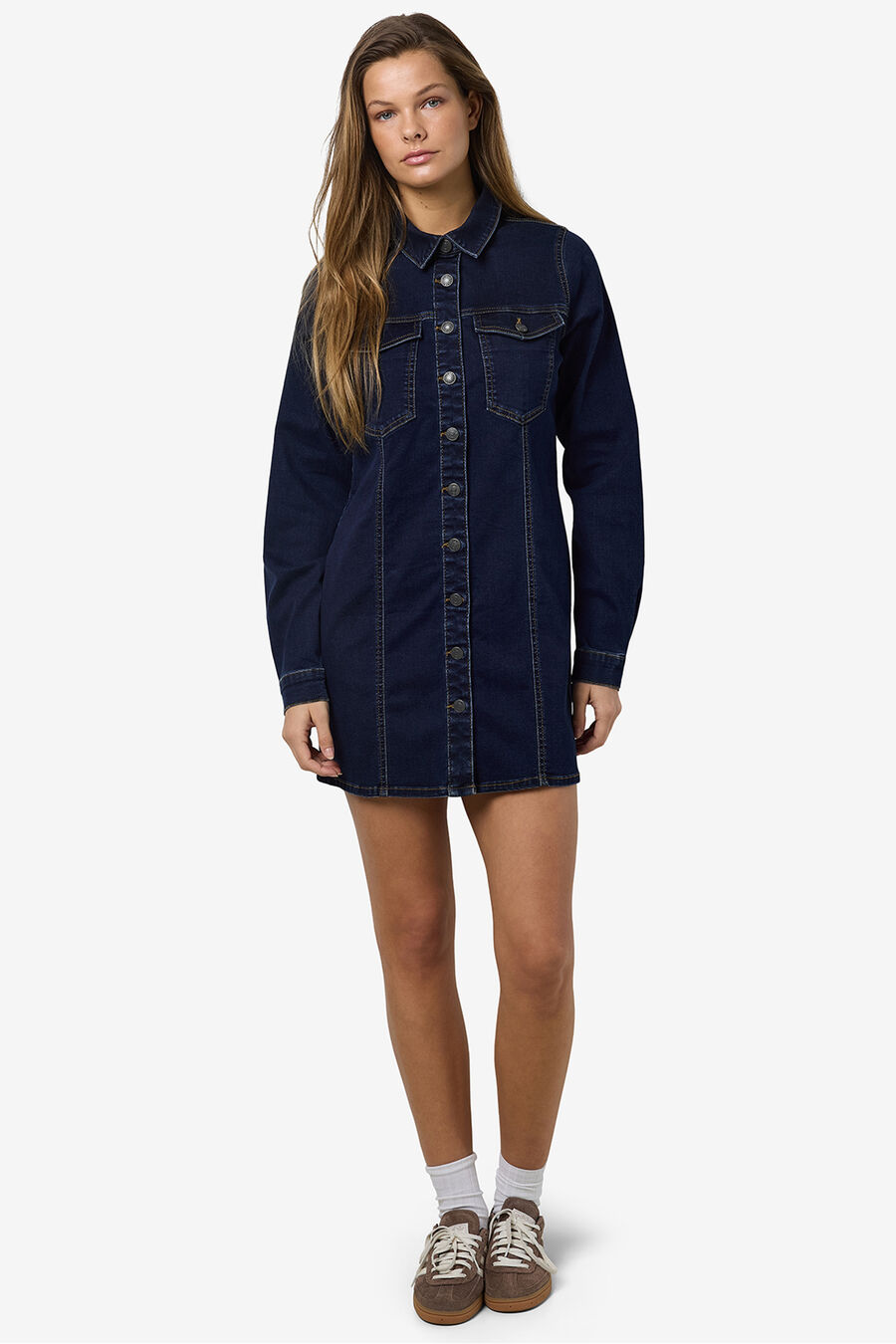 Vestido vaquero corto