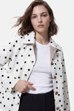Pieces Trench curto revers&iacute;vel