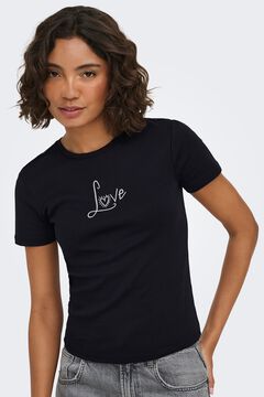 Only T-shirt de manga curta