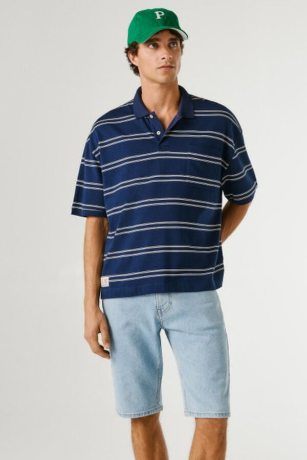 Pepe Jeans Pantal&oacute;n corto recto azul