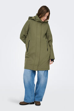 Only Short hooded parka
