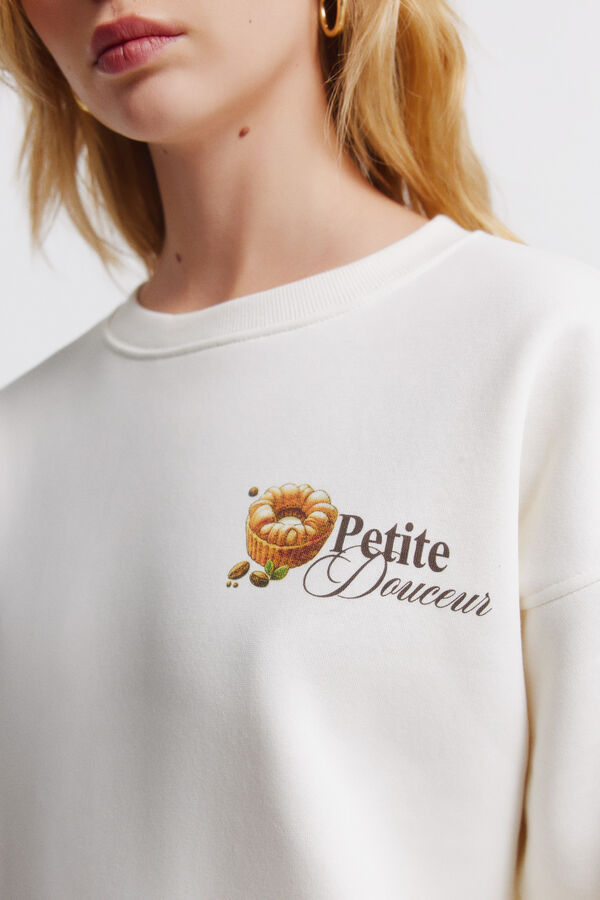 Springfield Brown boheme Sweatshirt printed