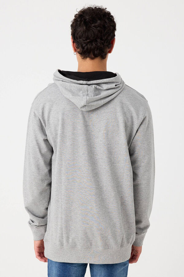 Inside Basic-Sweatshirt Logo Grau