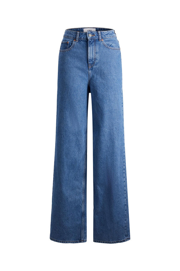 Springfield Wide leg jeans plava