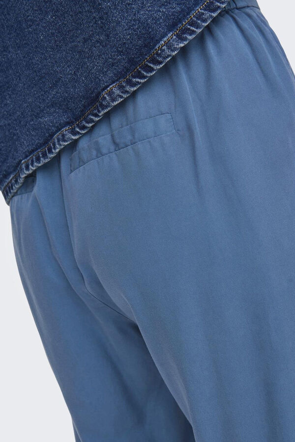 Springfield Straight trousers  plava