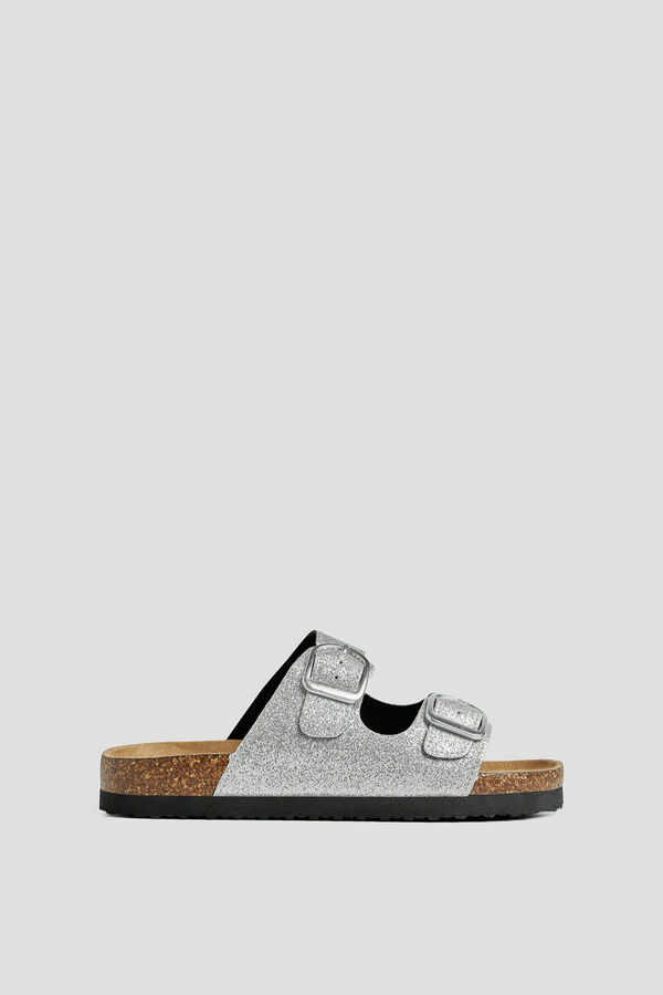 Name It Glitter sandals grey