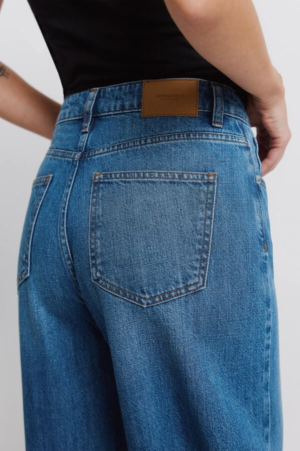 Springfield Balloon jeans blue