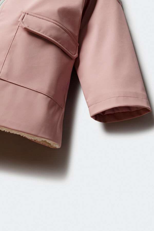 Springfield Kids Jaqueta emborrachada para menina rosa