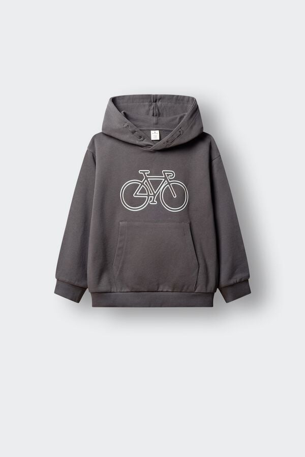 Springfield Kids Sudadera basica bici ni&ntilde;o gris
