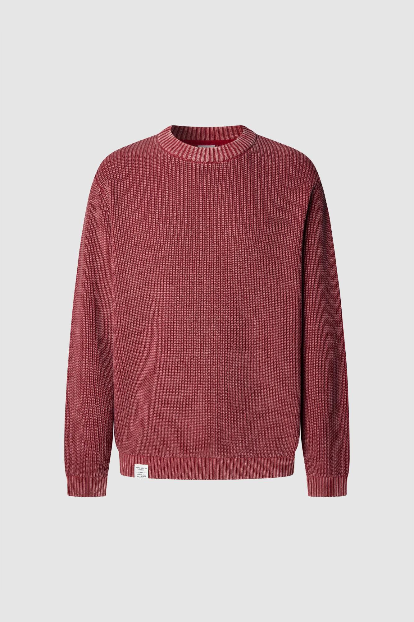 Pepe Jeans Su&eacute;ter de gola redonda com ajuste regular