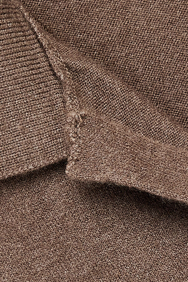 Koton Standard fit gilet with polo shirt neck nude