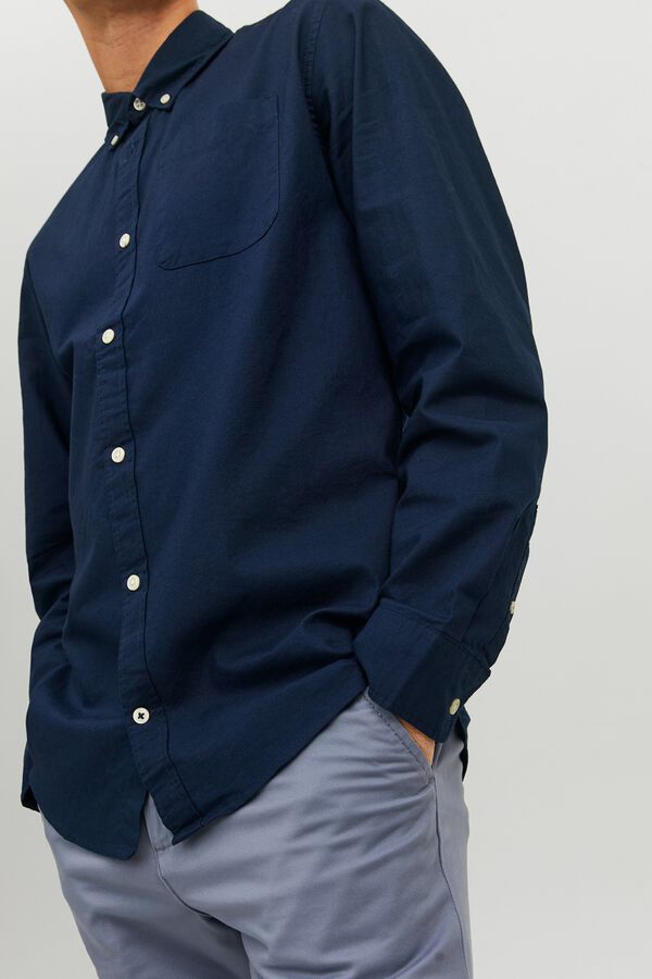 Jack & Jones Regular oxford shirt blue