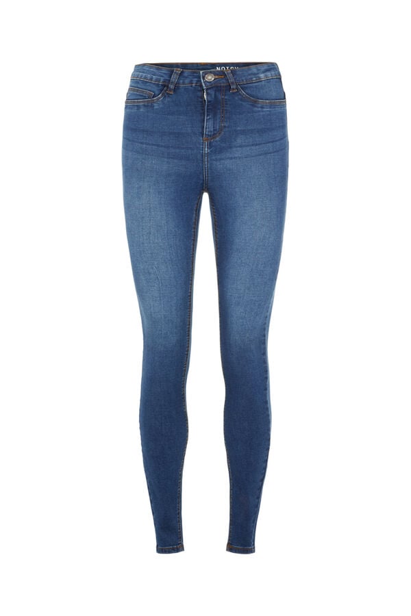 Springfield Skinny Jeans azul medio