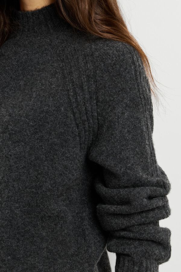 Pepe Jeans High neck jumper grey