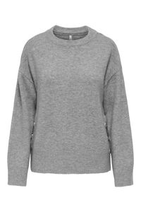 Only Oversize- Pullover mit Kn&ouml;pfe 