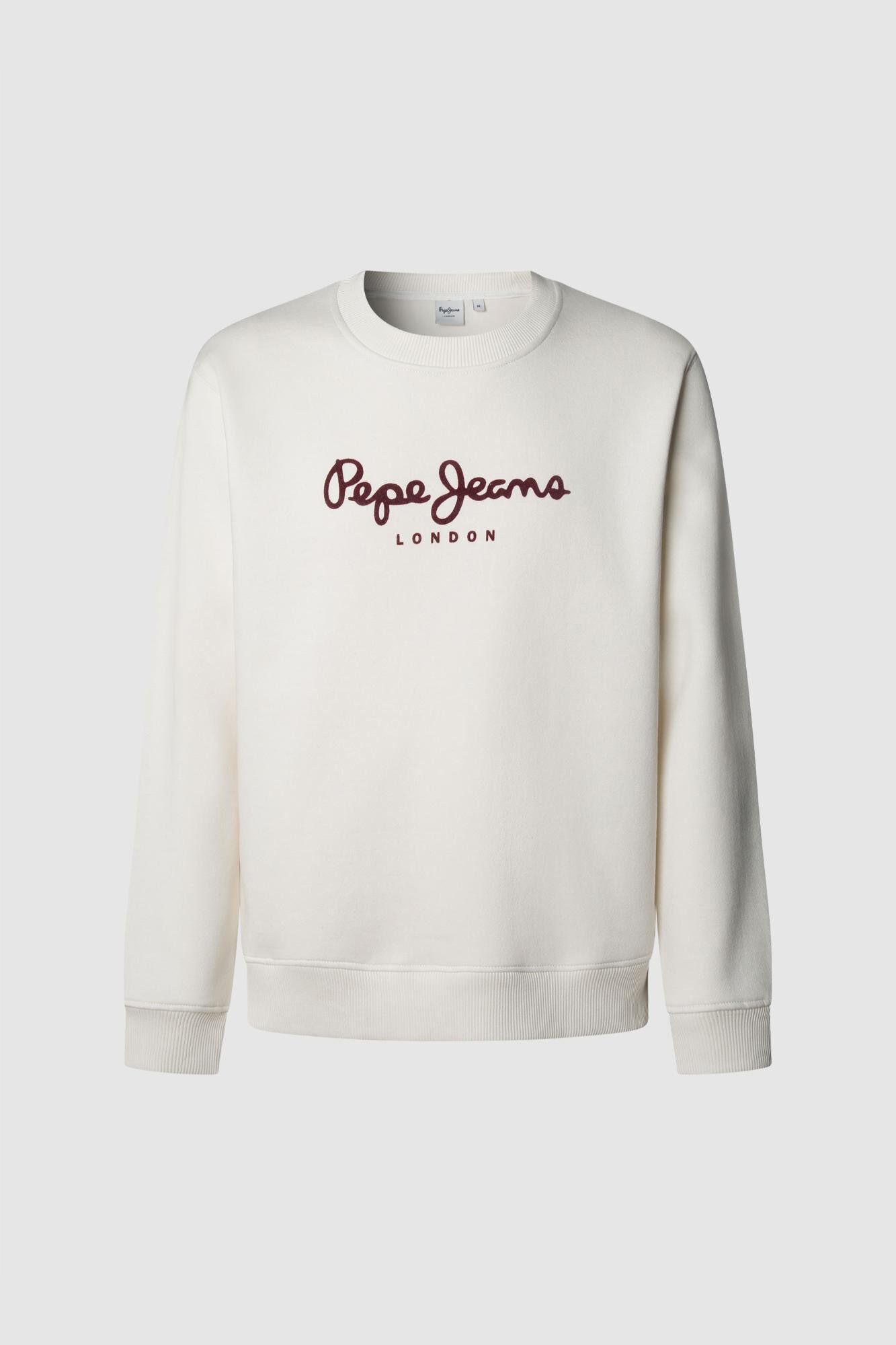 Pepe Jeans Sweatshirt Gola Redonda Com Logo