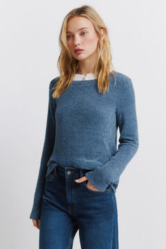 Springfield Combined neck chenille T-shirt