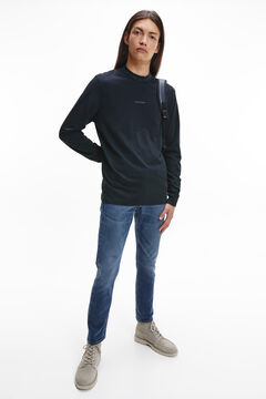 Springfield Sudadera estilo hoodie con capucha azul oscuro