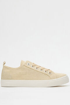 Springfield Basic casual canvas trainers couleur