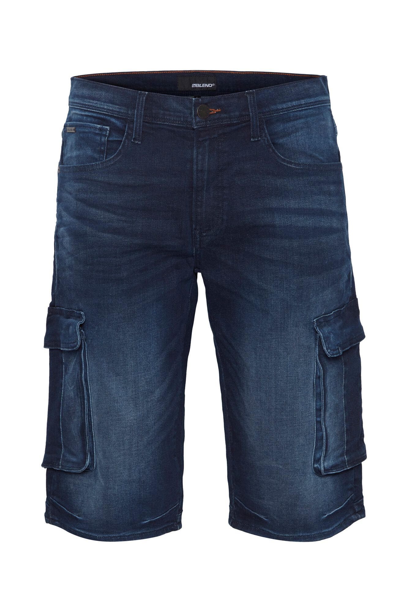 Blend PLUS Bermuda cargo vaquera talla grande