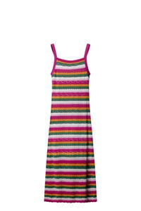 Springfield Multicoloured jersey-knit midi dress
